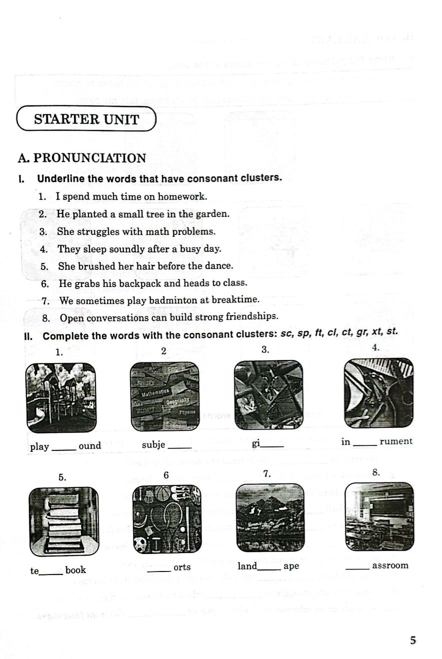 Bài Tập Tiếng Anh 8 (Friends Plus)