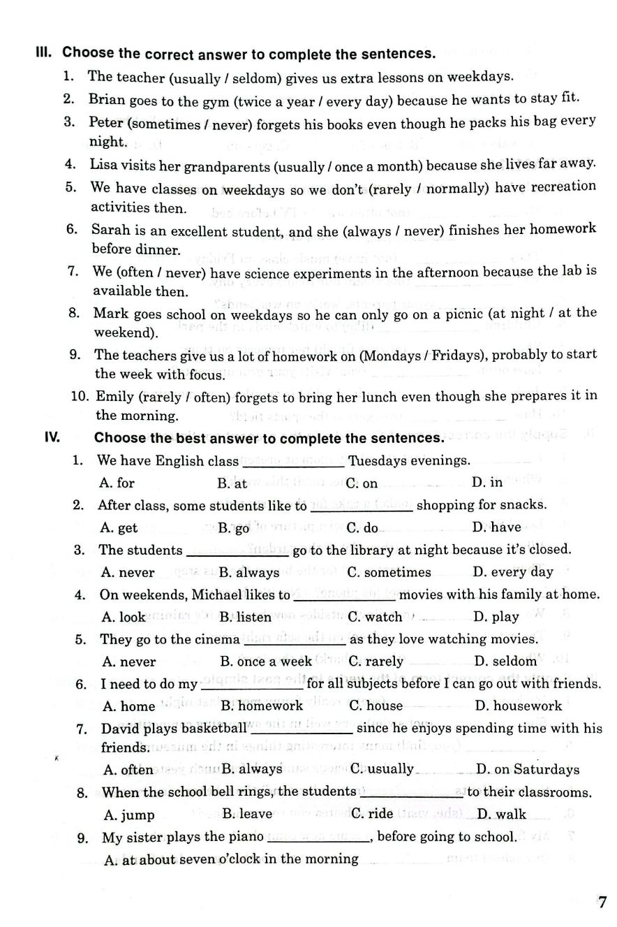 Bài Tập Tiếng Anh 8 (Friends Plus)