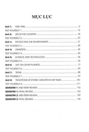 bài tập tiếng anh 8 - không đáp án (bám sát sgk cánh diều - i-learn smart world)