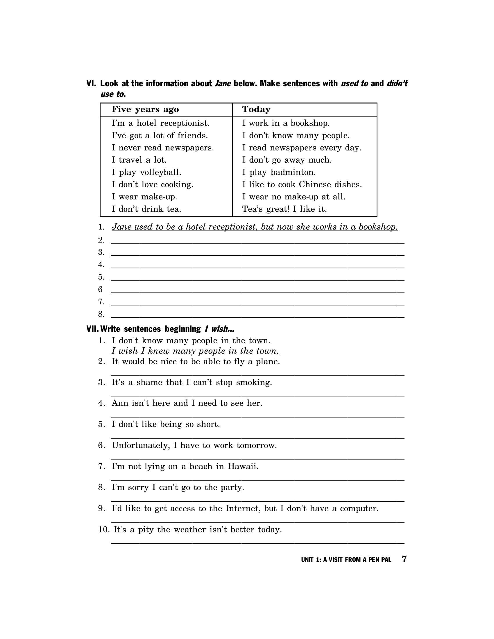 bài tập tiếng anh 9 - không đáp án (2020)