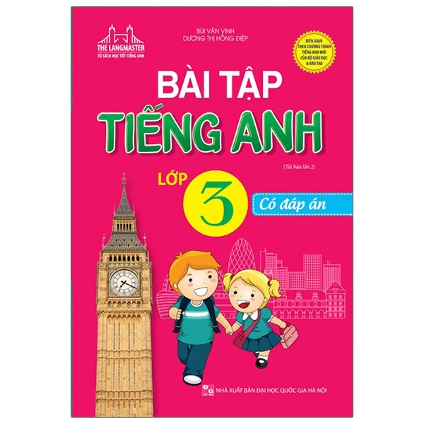 bài tập tiếng anh lớp 3 - có đáp án (tái bản 2021)