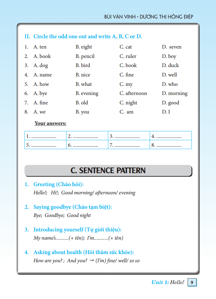bài tập tiếng anh lớp 3 - có đáp án (tái bản 2021)