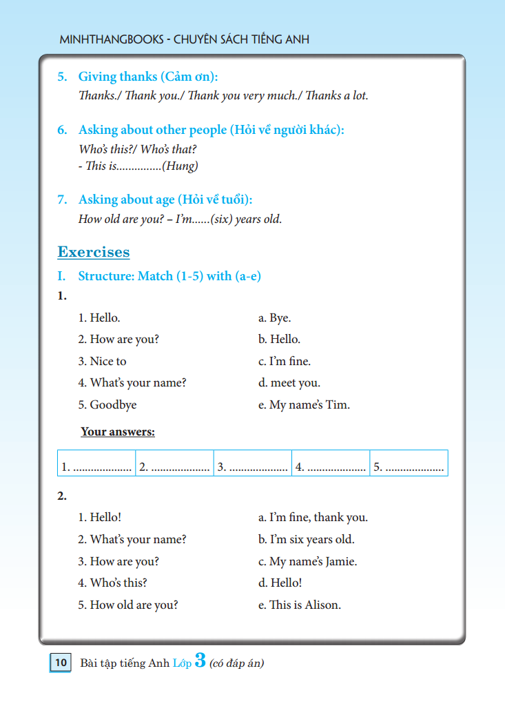 bài tập tiếng anh lớp 3 - có đáp án (tái bản 2021)