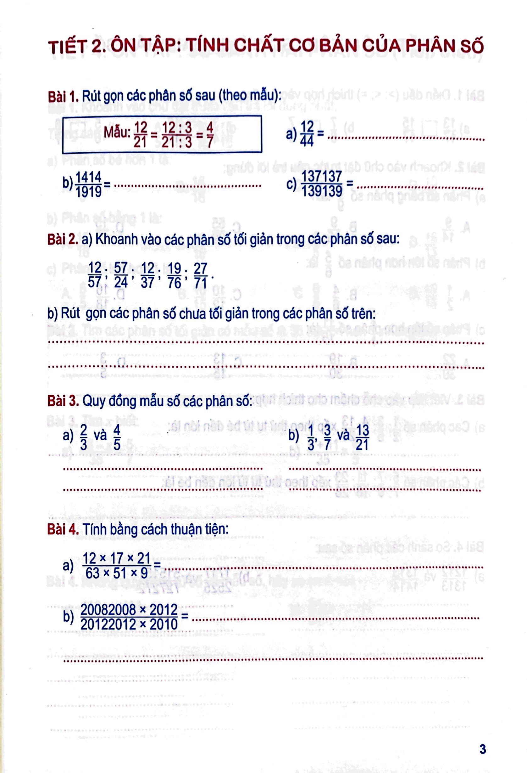 bài tập toán nâng cao lớp 5