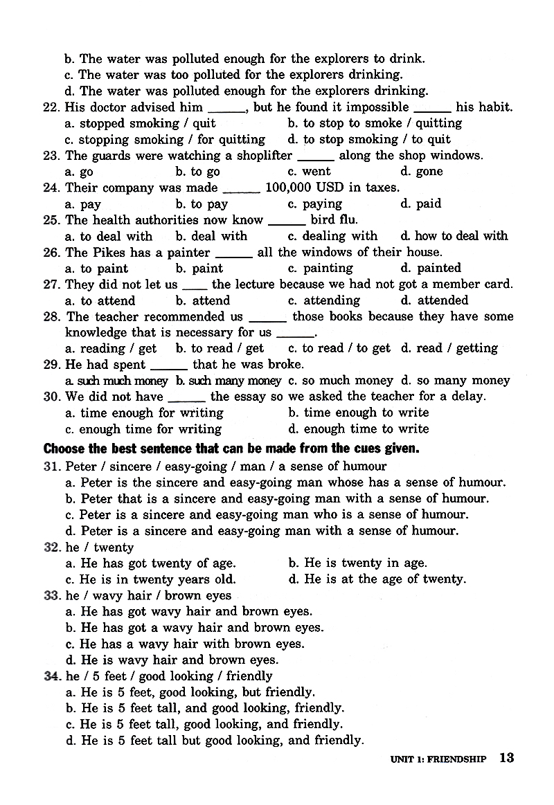bài tập trắc nghiệm tiếng anh 11 (không đáp án) (tái bản 2018)