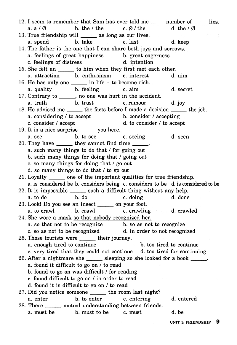 bài tập trắc nghiệm tiếng anh 11 (không đáp án) (tái bản 2018)