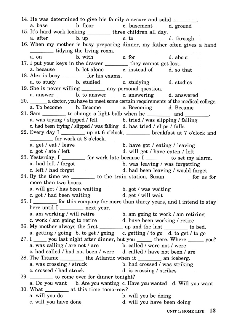 bài tập trắc nghiệm tiếng anh 12 (không đáp án) (tái bản 2018)
