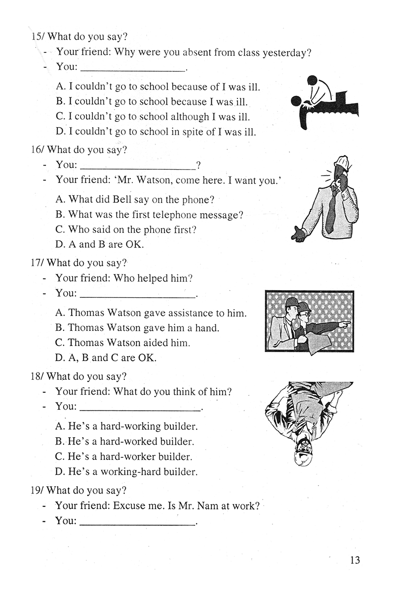 bài tập trắc nghiệm tiếng anh 8