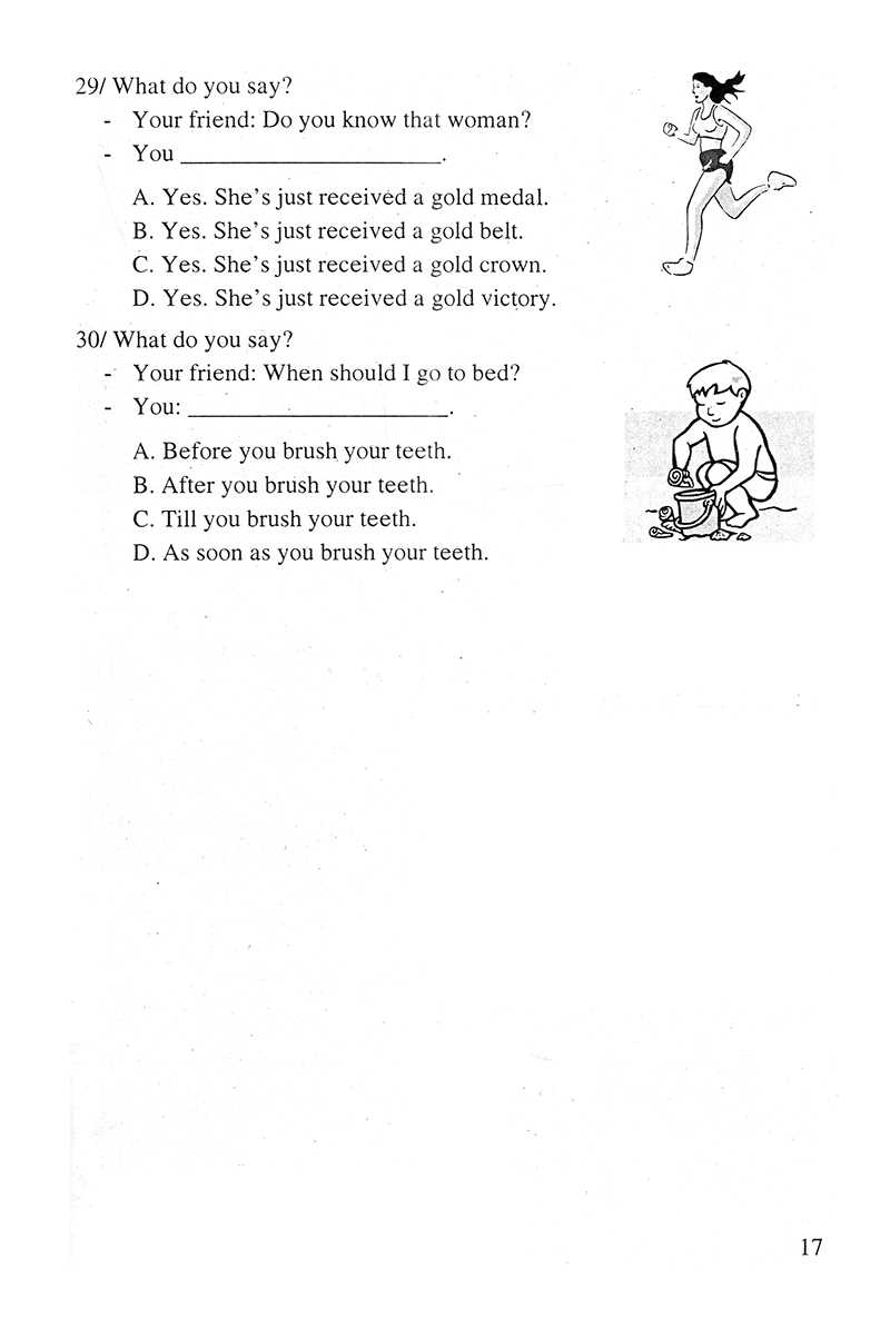 bài tập trắc nghiệm tiếng anh 8