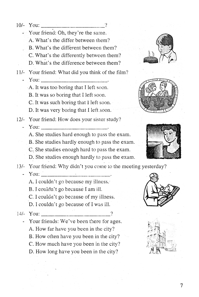 bài tập trắc nghiệm tiếng anh 8