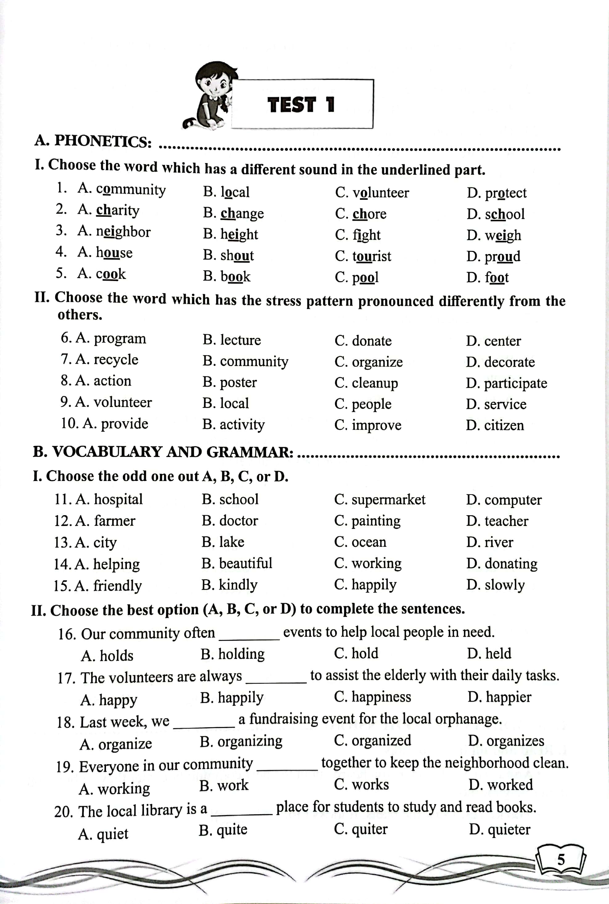 bài tập trắc nghiệm tiếng anh 9 (có đáp án)