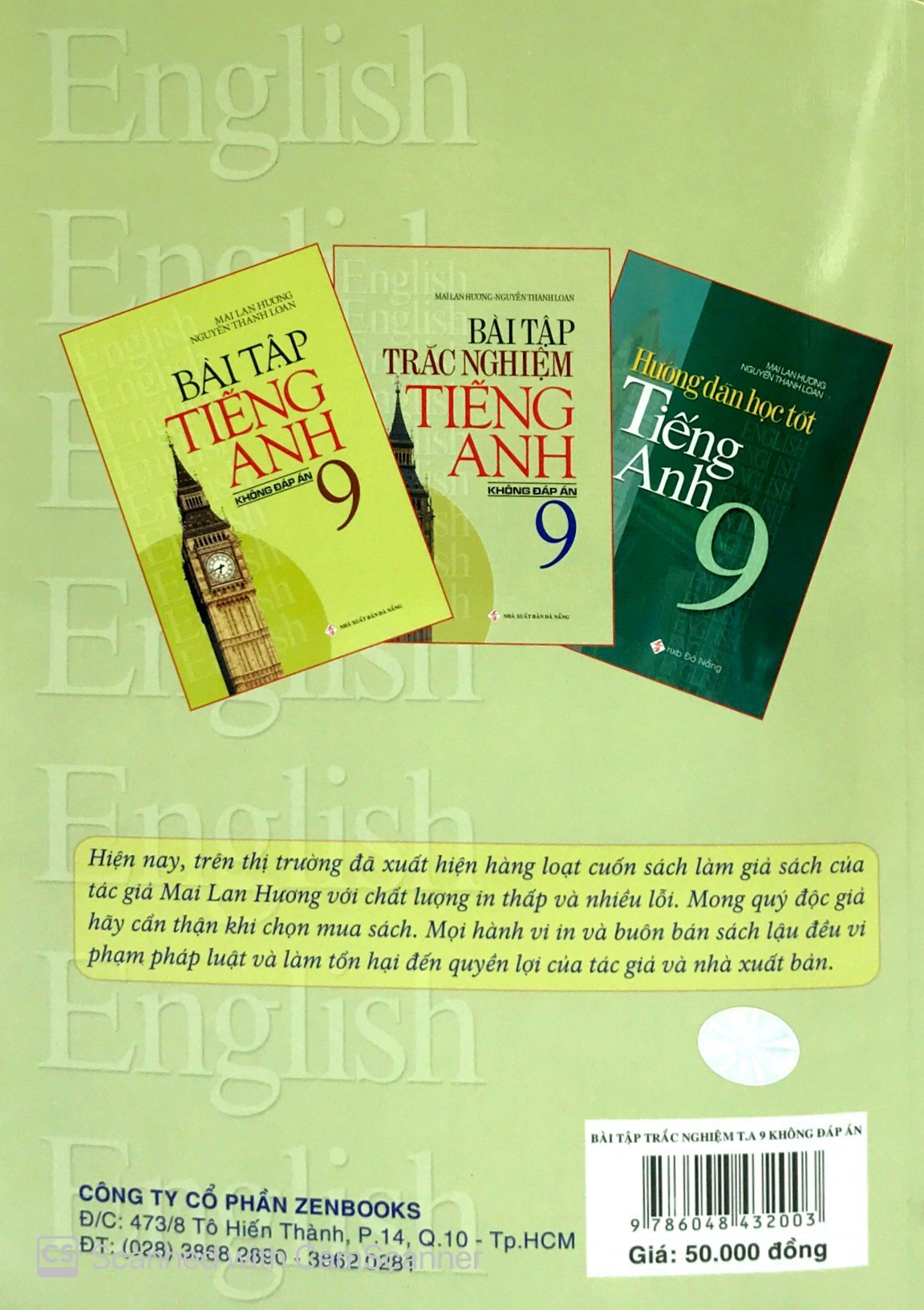 bài tập trắc nghiệm tiếng anh 9 (không đáp án) (tái bản 2018)