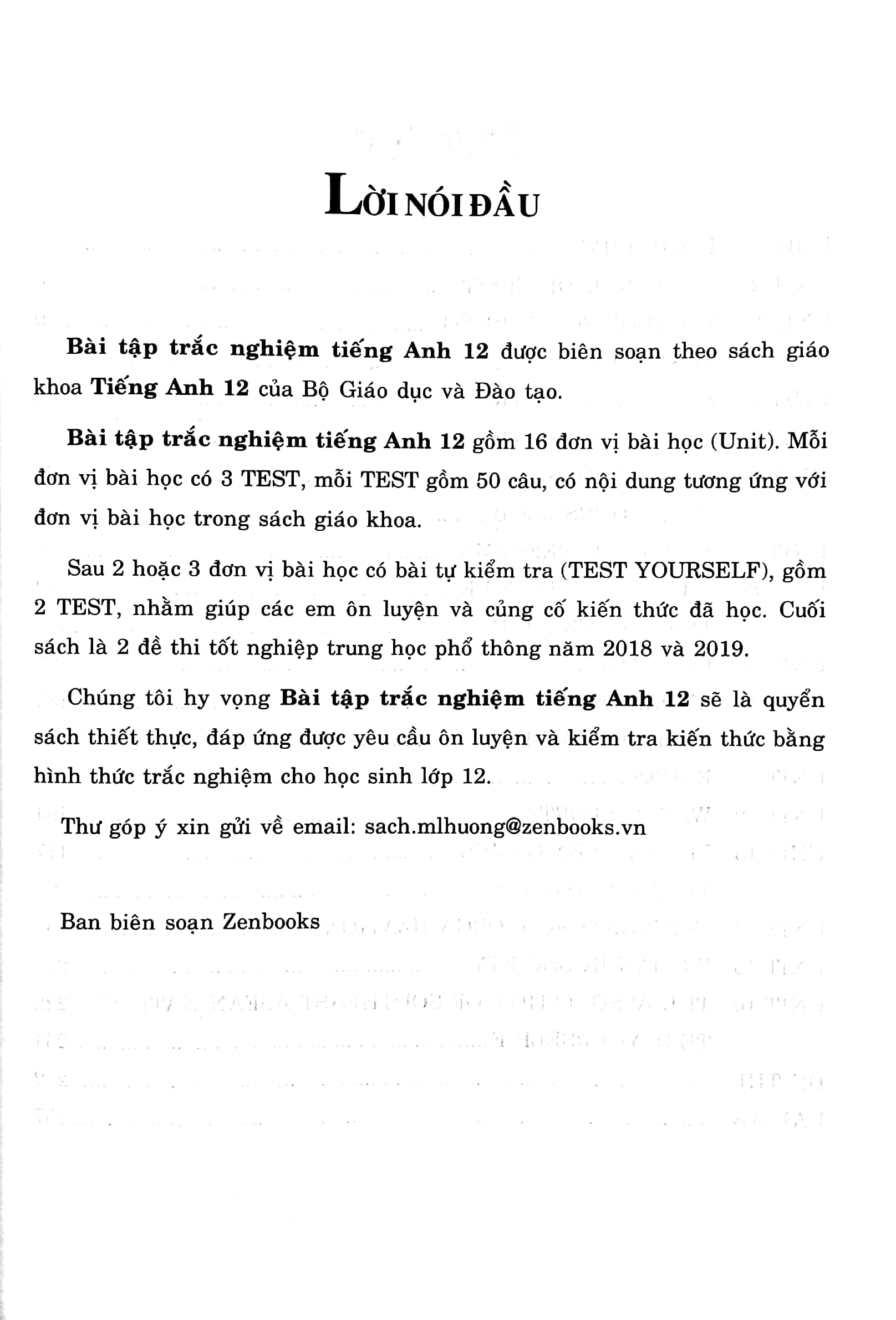 bài tập trắc nghiệm tiếng anh lớp 12 (có đáp án)