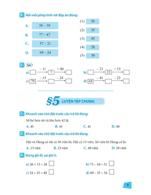 bài tập trắc nghiệm và đề tự kiểm tra toán 2 (2022)