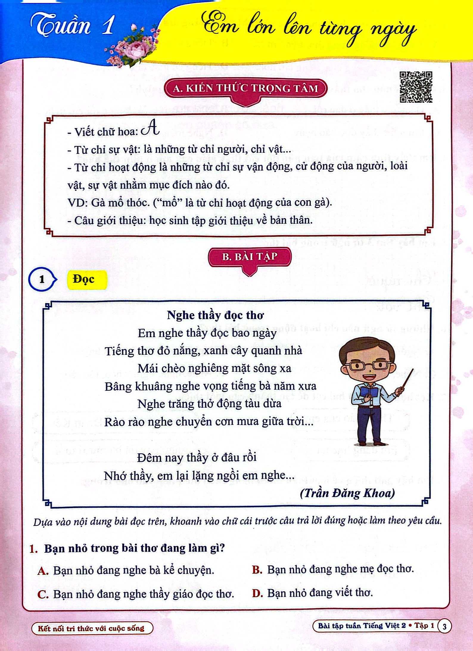 bài tập tuần tiếng việt 2 - tập 1 (kết nối - 2022)