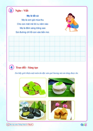 bài tập tuần tiếng việt 2 - tập 2 (cánh diều)