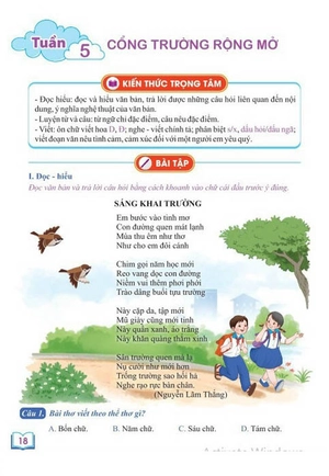 bài tập tuần tiếng việt 3 - tập 1 (kết nối)