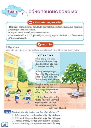 bài tập tuần tiếng việt 3 - tập 1 (kết nối)