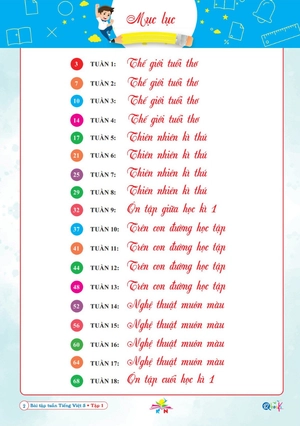 bài tập tuần tiếng việt 5 - tập 1 (kết nối)