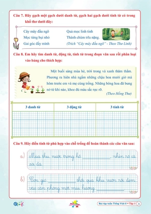 bài tập tuần tiếng việt 5 - tập 1 (kết nối)