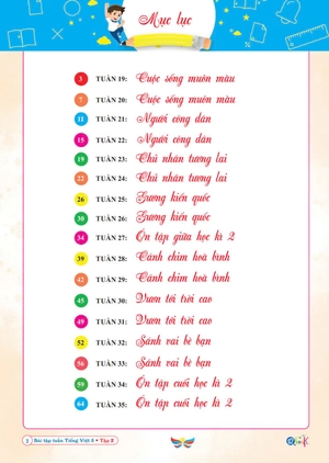 bài tập tuần tiếng việt 5 - tập 2 (cánh diều)