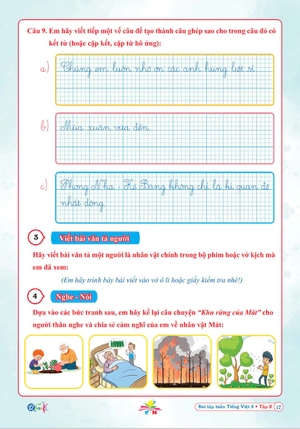 bài tập tuần tiếng việt 5 - tập 2 (kết nối)