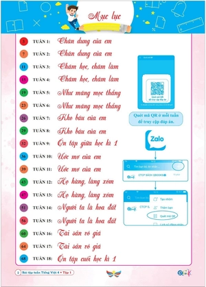 bài tập tuần tiếng việt lớp 4 - tập 1 (cánh diều)