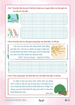 bài tập tuần tiếng việt lớp 4 - tập 1 (cánh diều)