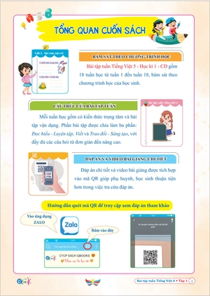 bài tập tuần tiếng việt lớp 5 - tập 1 (cánh diều)