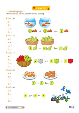 bài tập tuần toán 1 tập 1 (kết nối tri thức với cuộc sống)