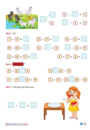 bài tập tuần toán 1 tập 1 (kết nối tri thức với cuộc sống)