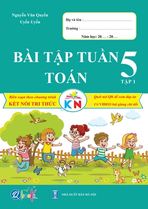 bài tập tuần toán 5 - tập 1 (kết nối)