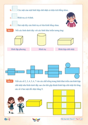 bài tập tuần toán 5 - tập 2 (cánh diều)