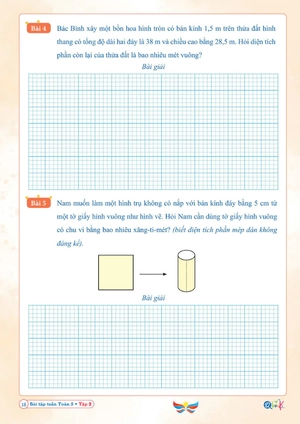 bài tập tuần toán 5 - tập 2 (cánh diều)