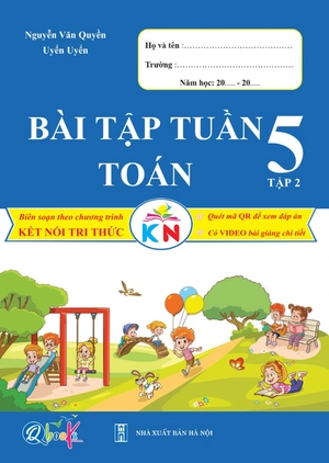 bài tập tuần toán 5 - tập 2 (kết nối)