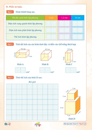 bài tập tuần toán 5 - tập 2 (kết nối)