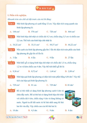 bài tập tuần toán 5 - tập 2 (kết nối)