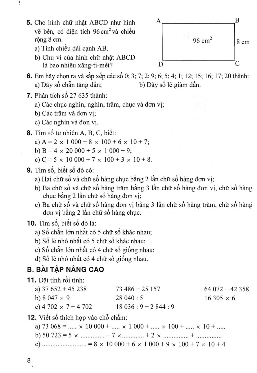 bài tập và trò chơi phát triển trí tuệ toán 4 (dùng chung cho các bộ sgk hiện hành)