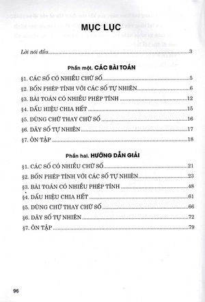 bài tập về số tự nhiên lớp 4 (dùng chung cho các bộ sgk hiện hành)