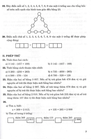 bài tập về số tự nhiên lớp 4 (dùng chung cho các bộ sgk hiện hành)