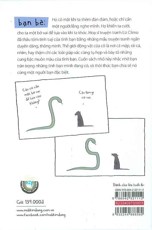 bạn bè muôn năm! - tuyển tập truyện tranh cực ngắn về tình bạn của liz climo (tái bản 2023)