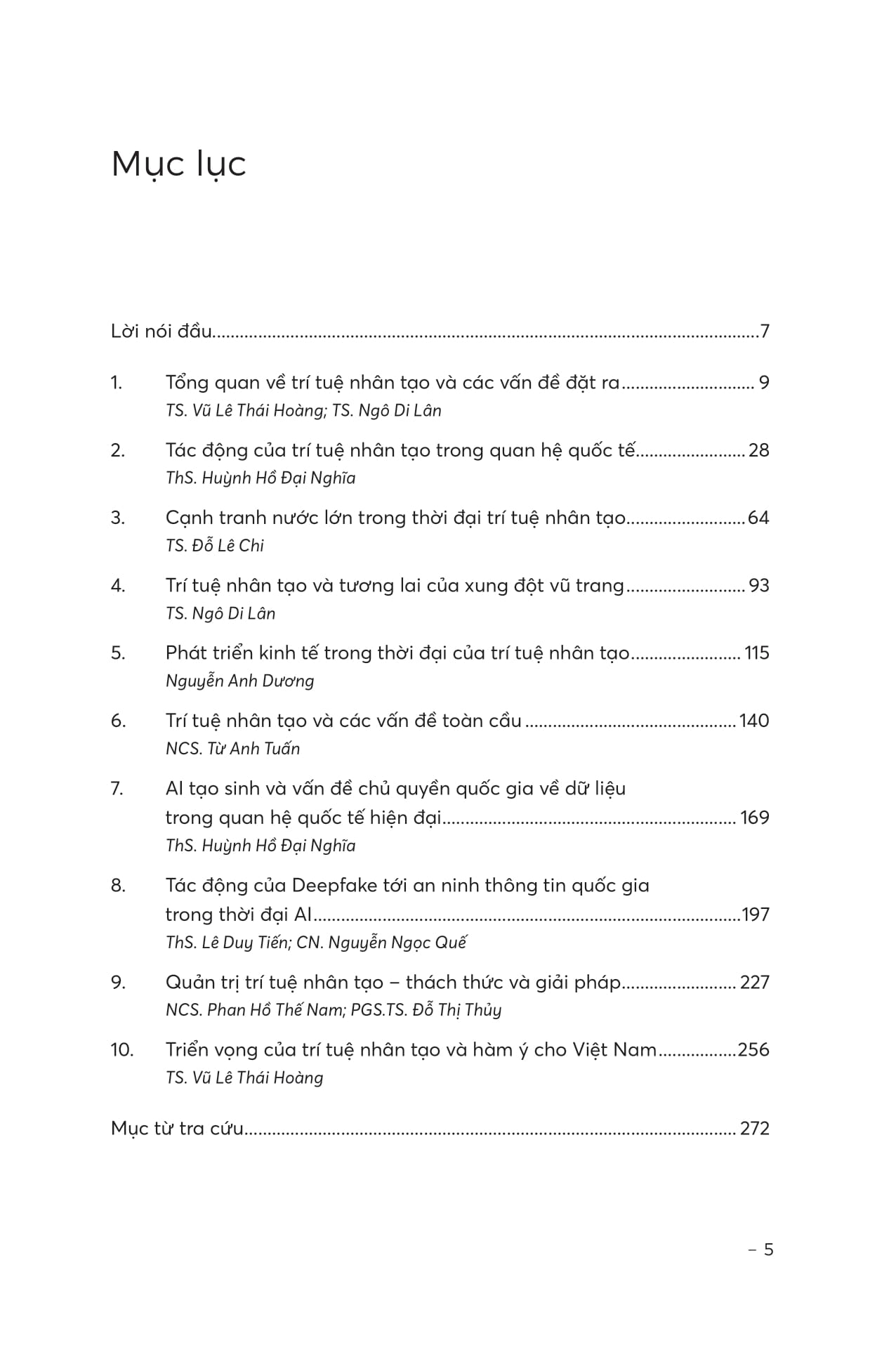 bàn cờ mới - tương lai quan hệ quốc tế trong kỷ nguyên ai