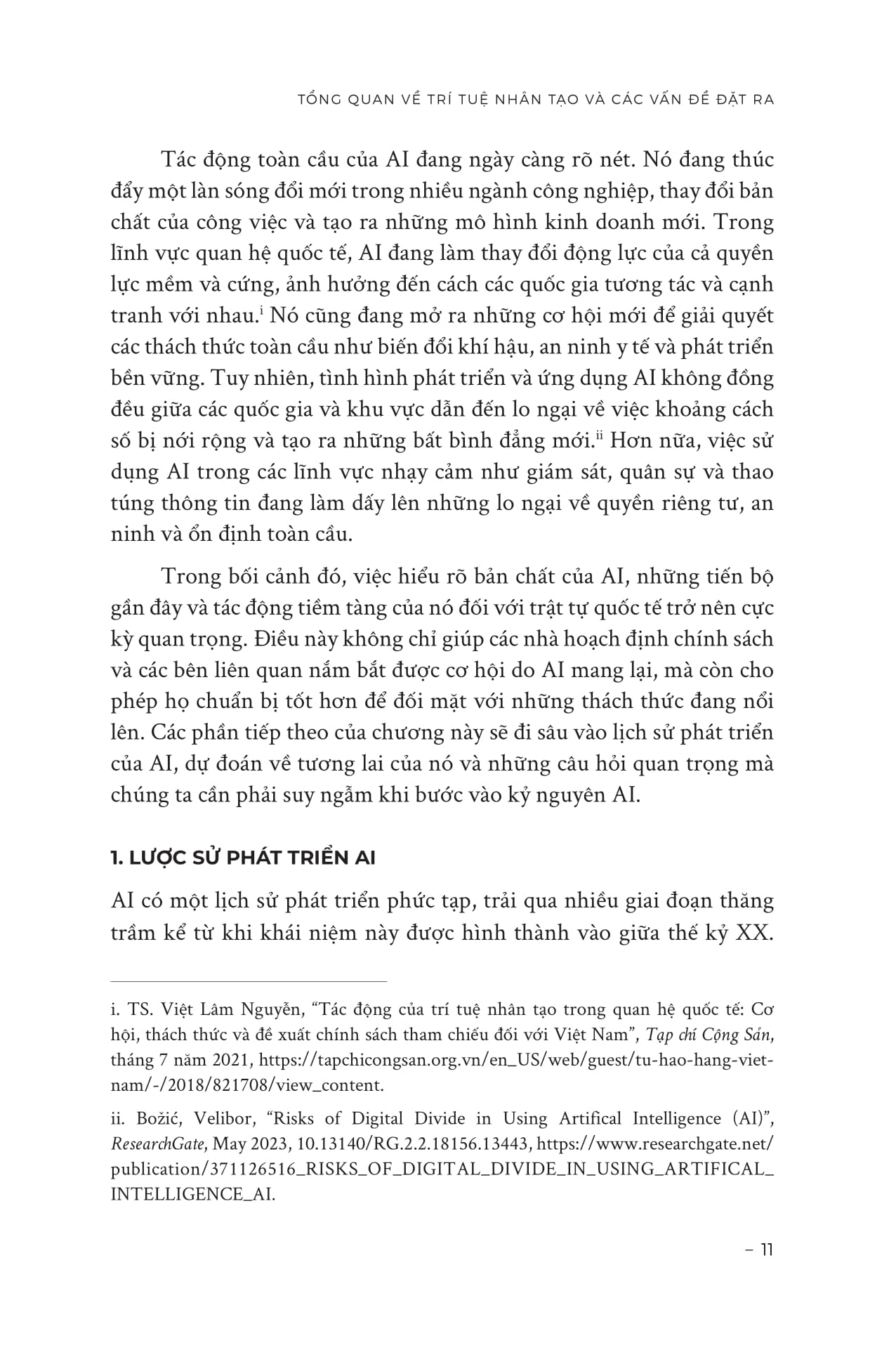 bàn cờ mới - tương lai quan hệ quốc tế trong kỷ nguyên ai