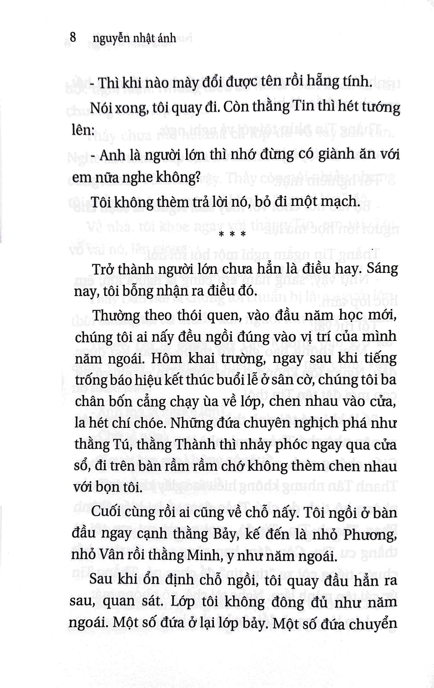 bàn có năm chỗ ngồi (tái bản 2022)