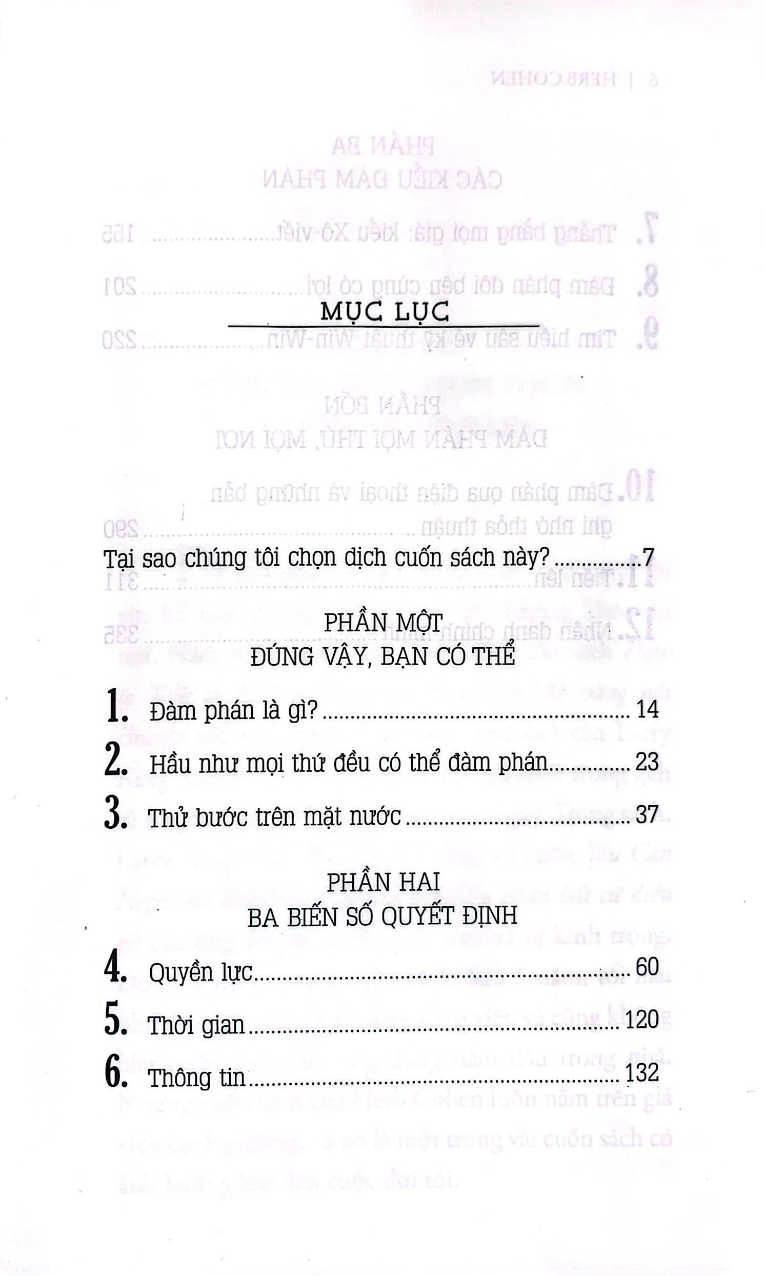 bạn có thể đàm phán bất cứ điều gì