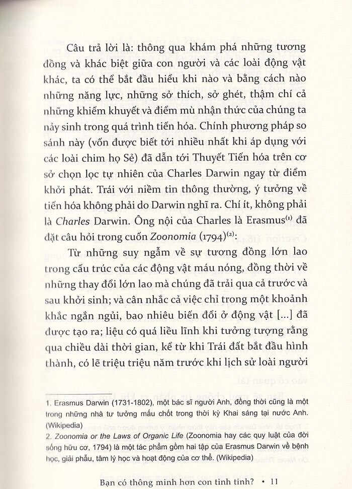 bạn có thông minh hơn con tinh tinh