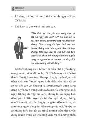 bản cv đẳng cấp - tạo ấn tượng mạnh với nhà tuyển dụng chỉ trong 7 giây