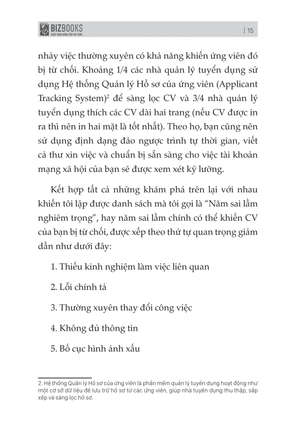 bản cv đẳng cấp - tạo ấn tượng mạnh với nhà tuyển dụng chỉ trong 7 giây