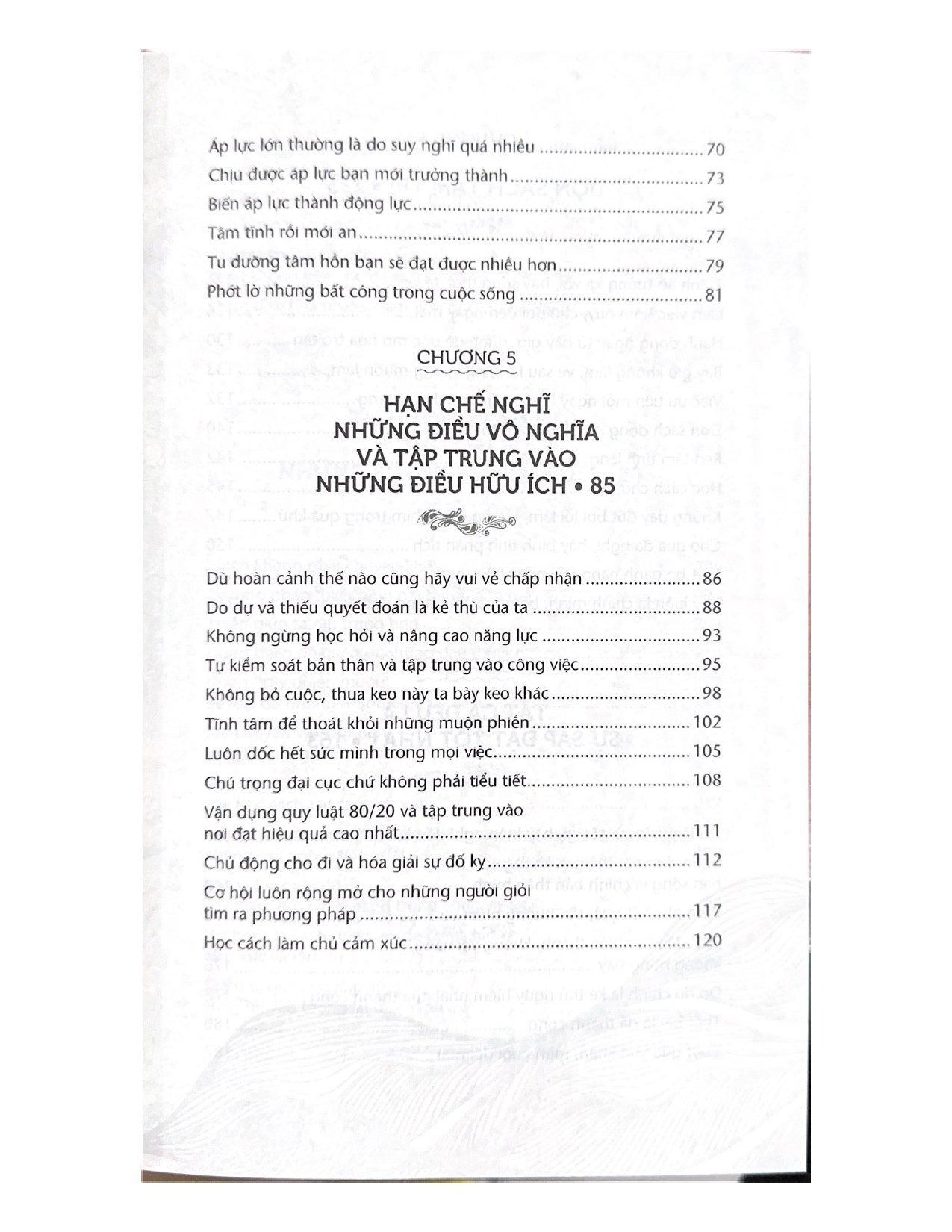 bạn đã nghĩ quá nhiều