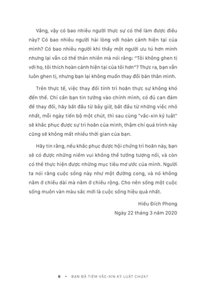 bạn đã tiêm vắc-xin kỷ luật chưa?